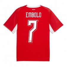 Sveits Breel Embolo #7 Hjemmedrakt VM 2026 Kortermet